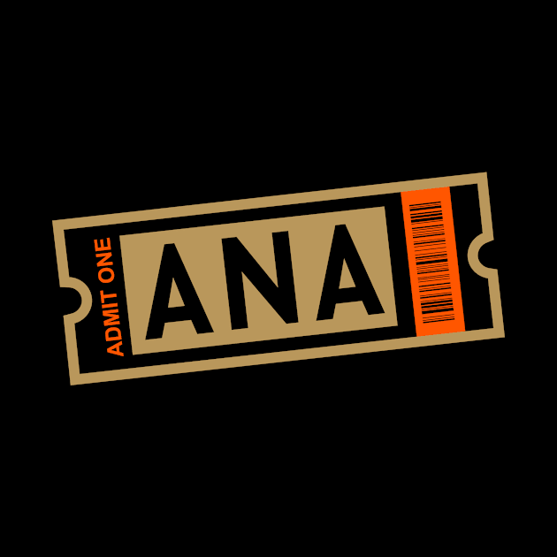 ANA Ticket by CasualGraphic