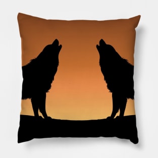 Wolf Cry Pillow