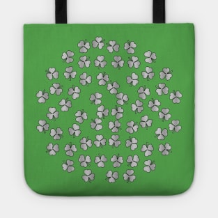 Shamrocks Metal Tote