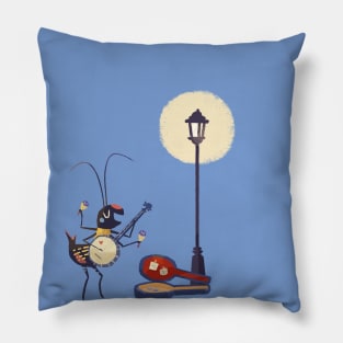 Criquets Singing in the Night Pillow