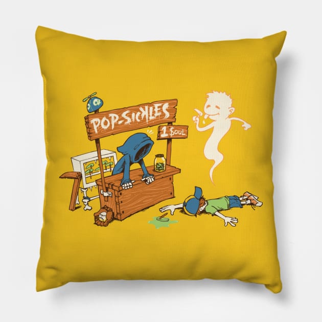 Pop Sickles Pillow by Made With Awesome