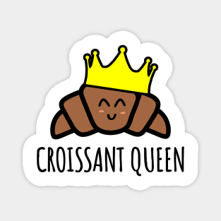 Croissant Queen Magnet