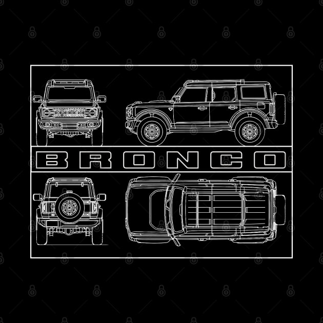 Bronco 6g 6th Gen USA Black Diamond Blue prints wildtrack big bend Murica by cowtown_cowboy