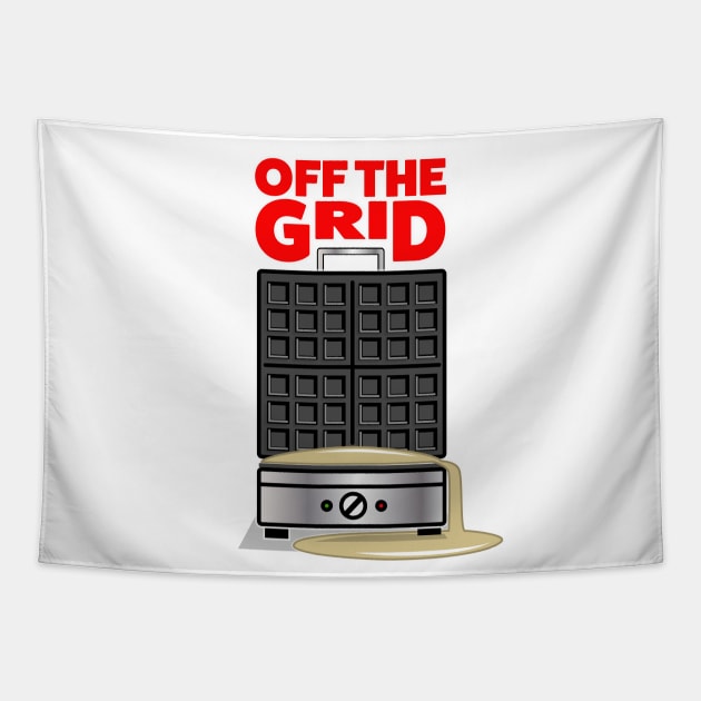 Off The Grid Tapestry by chrayk57