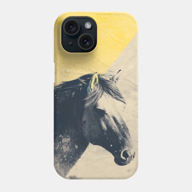 Vintage horse Phone Case by vocej