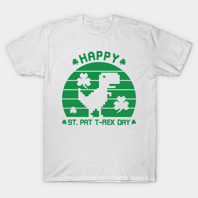 Discover Happy St Patrex Day - St. Patrick's Day Dino - St Pat Trex Day - T-Shirt