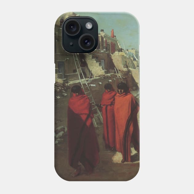 Hopi Pueblo by Louis Akin Phone Case by MasterpieceCafe