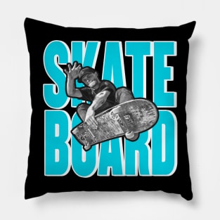 Coolest Skater Boy - Version 04 Pillow