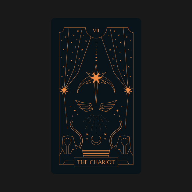 The Chariot Tarot Card by moonlobster