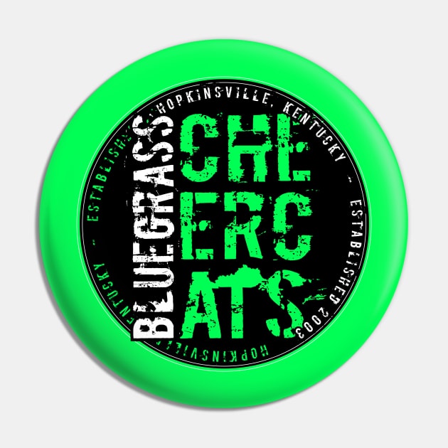 Bluegrass Circle Throwback Pin by bluegrasscheercats