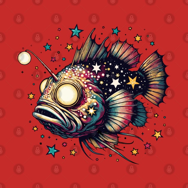 Angler fish with stars by Art_Boys