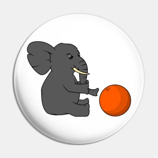 Elephant with Ball Pin