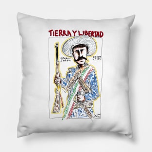 Emiliano Zapata Salazar Pillow