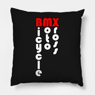 Bicycle Moto Cross Pillow