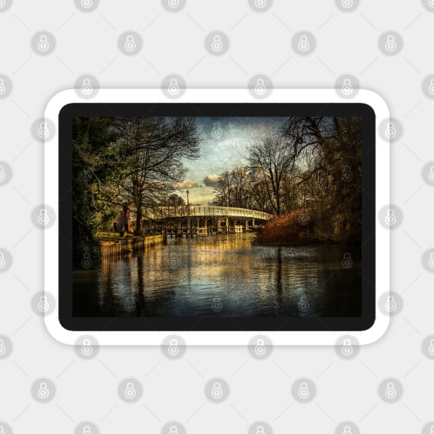 Whitchurch on Thames Toll Bridge Magnet by IanWL
