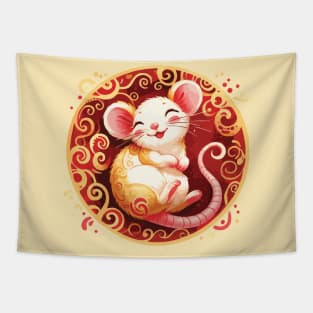 Chinese Zodiac Year of the Rat Tapestry