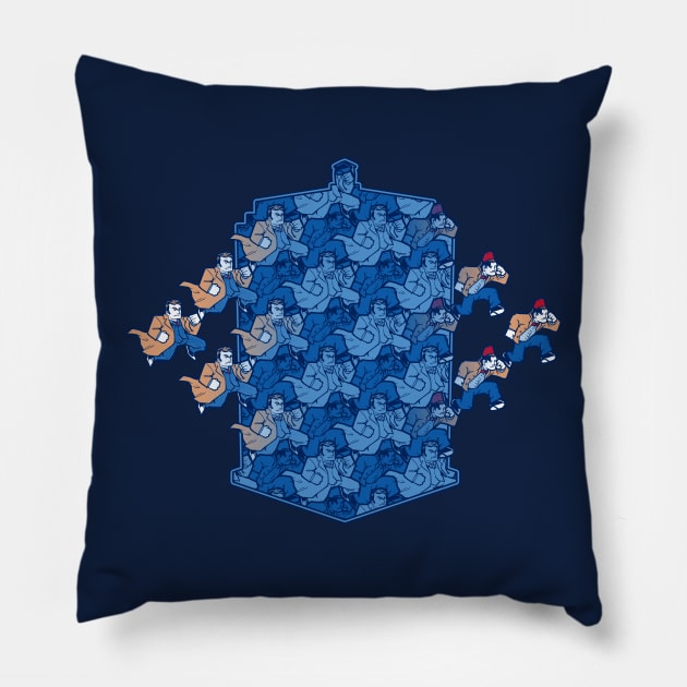 Regeneration Tessellation Pillow by obvian