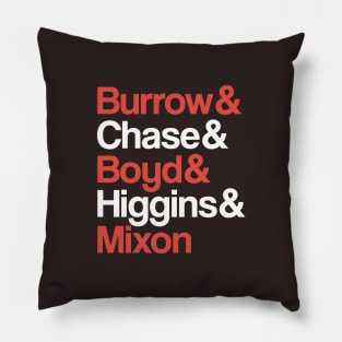 Cincinnati Bengals 2022 Revenge Season Pillow