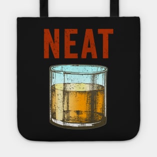 Whiskey Neat Old Fashioned Scotch and Bourbon Drinkers Tote