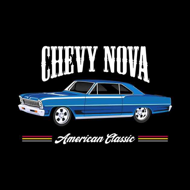 Chevy Nova Classic Cars American by masjestudio