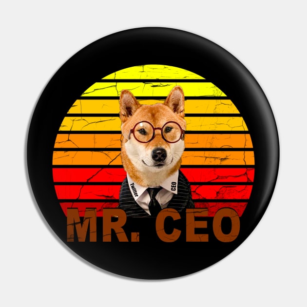 MR CEO -New CEO Twitter Shiba Inu Dog Floki- Pin by S-Log