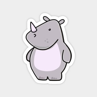 Cute little Rhino! Magnet