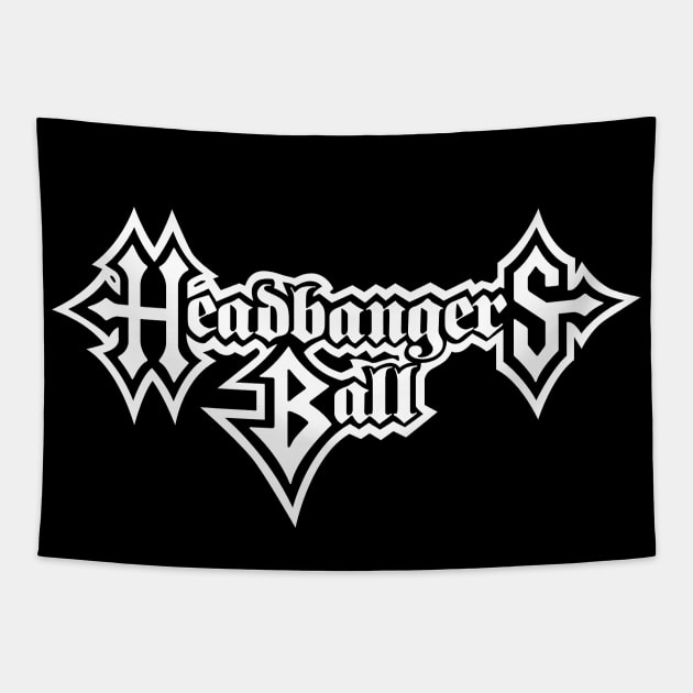 Headbangers Ball Tapestry by familiaritees