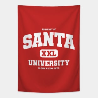 SANTA CLAUS UNIVERSITY Tapestry