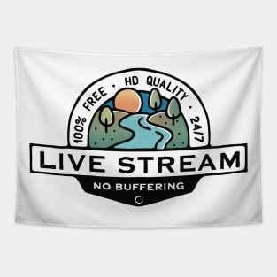 Live Stream Tapestry