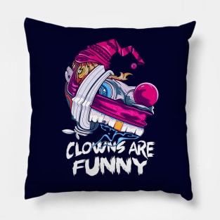 Clowns Pillow