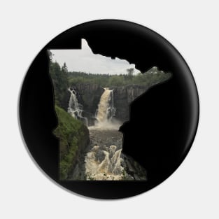 Minnesota Outline (Grand Portage State Park) Pin