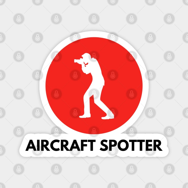 Airplane Spotter Magnet by Jetmike