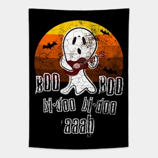 Spooky Musician Halloween Tapestry