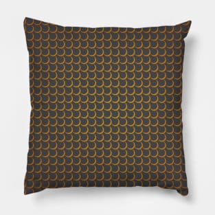 Golden fish scale Pillow