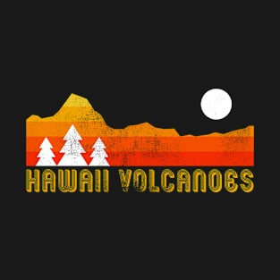 Hawaii Volcanoes  national park retro vintage T-Shirt