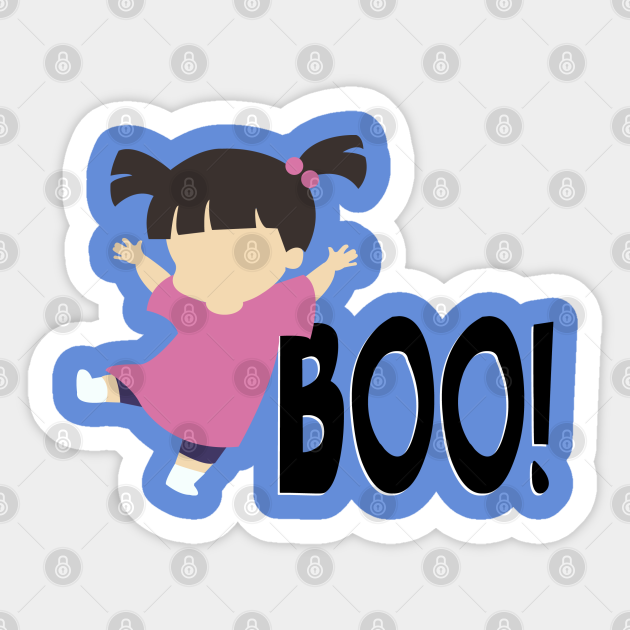 Onheil Beneden afronden ervaring Boo! - Monsters Inc - Sticker | TeePublic