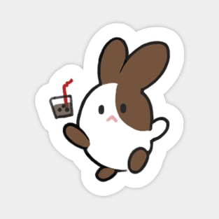 brown sugar rabbit Magnet
