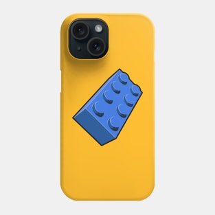 Lego Brick - Blue Phone Case