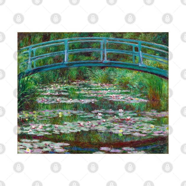 High Resolution Monet - The Japanese Footbridge by RandomGoodness