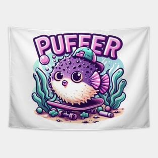 Puffer Fish Tapestry