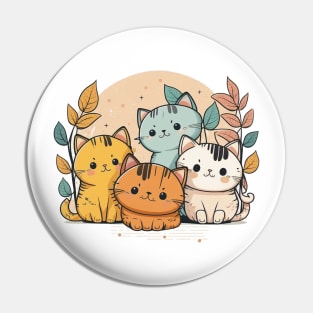 Cats Are My Spirit Animal Pin