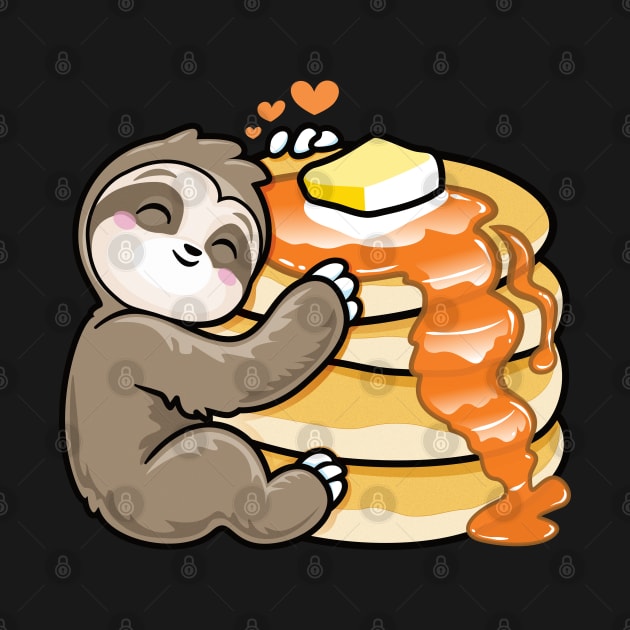 Sloth Loves Pancakes by PnJ