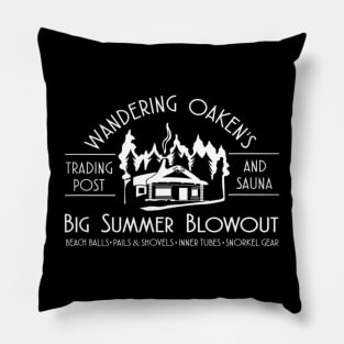 Wandering Oaken&#39;s Trading Post and Sauna Big Summer Blowout Pillow