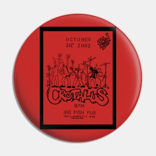 Concert Flyer Pin