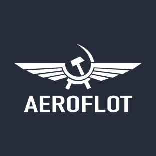 Aeroflot (Front & Back logo) T-Shirt