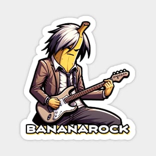 Banana Rock and Roll Legend Magnet