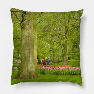 Keukenhof Tulip Festival, Holland Pillow