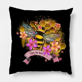 Save the Bees 9 Pillow