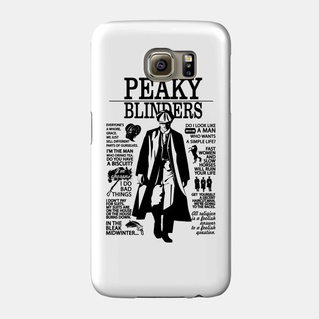 Peaky Blinders Tommy Shelby Quotes Peaky Blinders Phone Case Teepublic