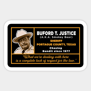 sheriff jeff banban Sticker for Sale by Ma Rina